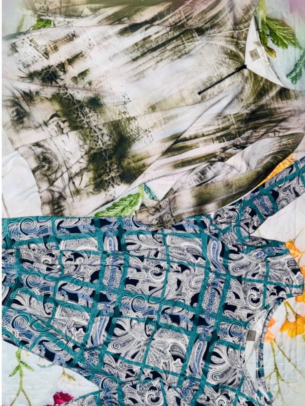 Woman’s Tunic tops. Worn only 1 time.